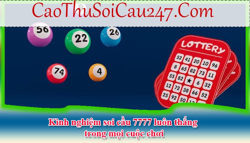 Giới thiệu tổng quan về soi cầu 7777