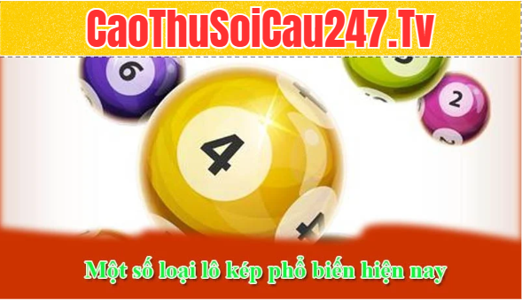 Một số loại lô kép phổ biến hiện nay