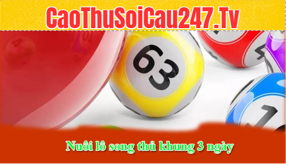 Nuôi lô song thủ khung 3 ngày là gì?