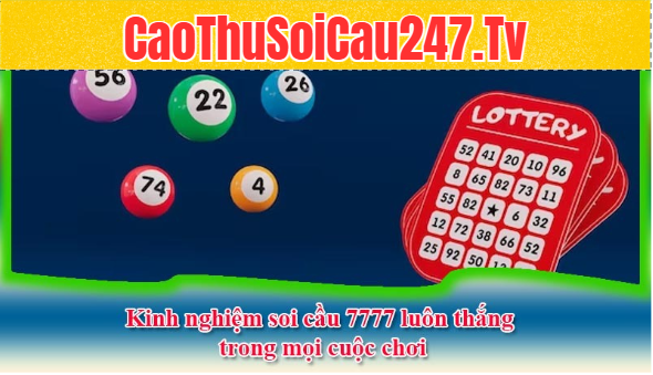 Giới thiệu tổng quan về soi cầu 7777