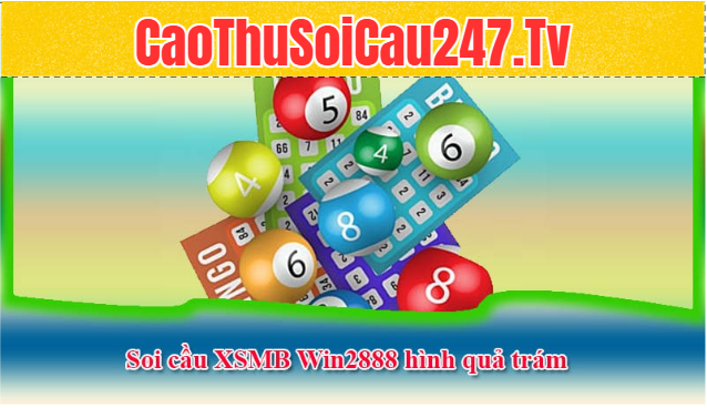 Soi cầu XSMB Win2888 hình quả trám